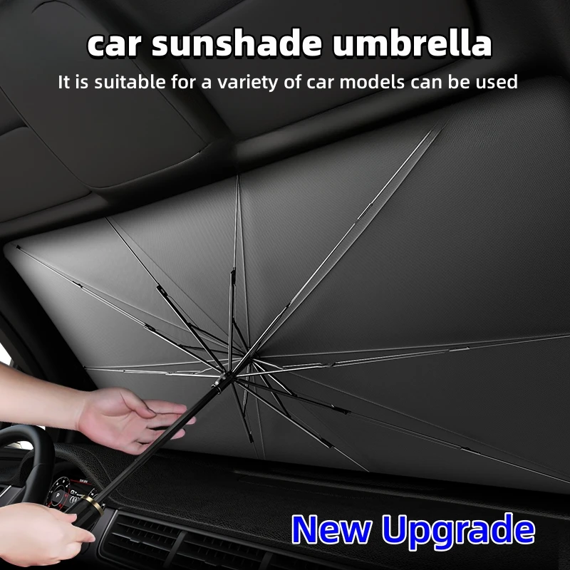 Car Sunshade Windshield Umbrella Foldable - مظلة سيارة متعددة الأغراض قابلة للطي
