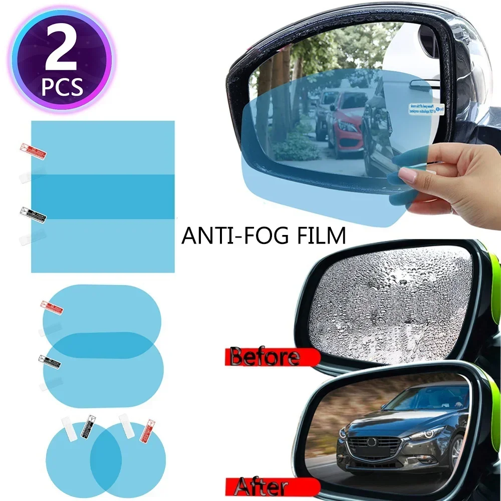 Anti Glare Car Rearview Mirror Film - فيلم واقي لمرآة السيارة الخلفية مضاد