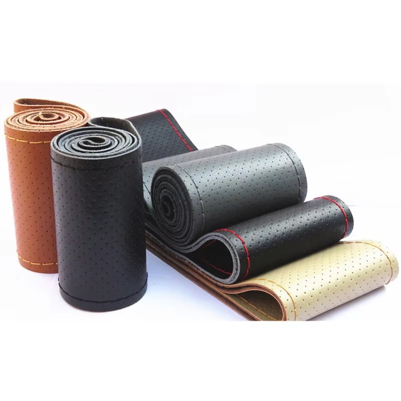 Car Steering Wheel Cover Anti Slip Breathable - جديد 36 38 40 سنتيمتر جلد