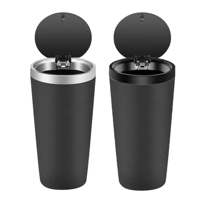 لحاملي الأكواب تخزين سلة مهملا - مراجعة Waterproof Car Trash Can With Lid وسعره