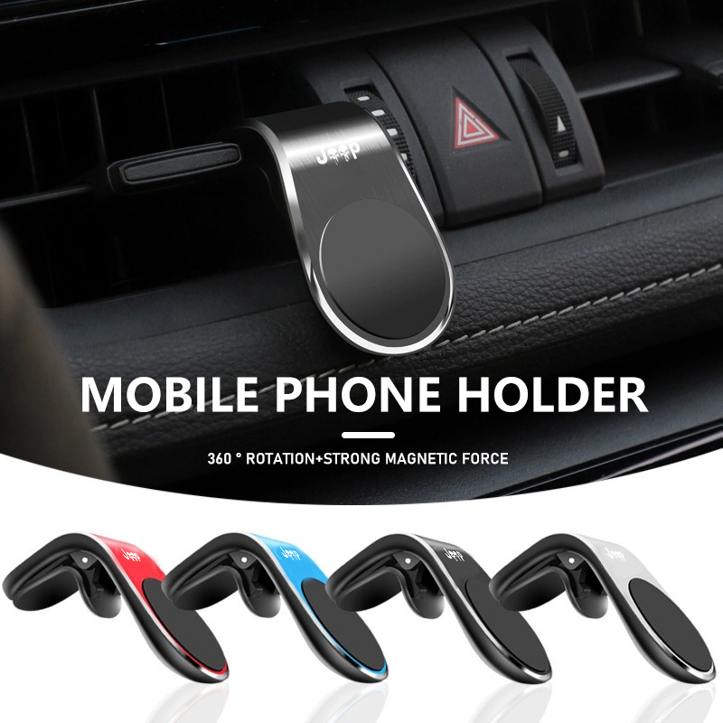 مشبك تنفيس هواء مغناطيسي للسيا - مراجعة Magnetic Phone Holder For Car Vent وسعره
