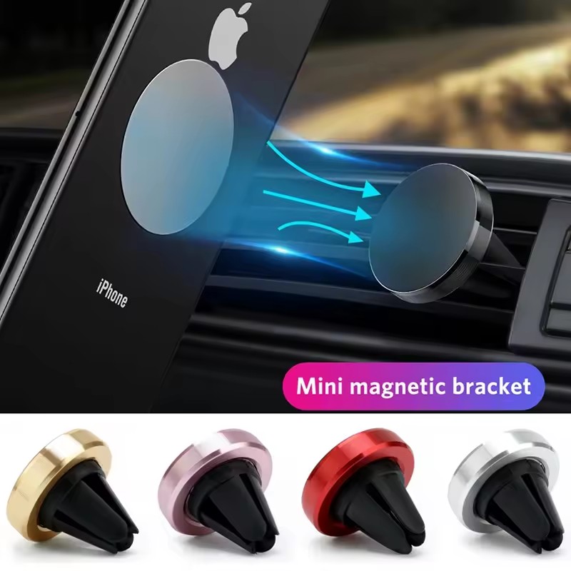 حامل هاتف مغناطيسي للسيارة، حا - مراجعة Magnetic Phone Holder For Car Vent وسعره
