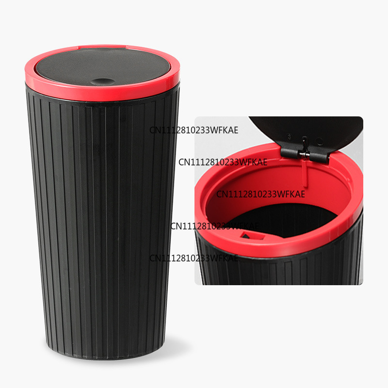 سلة مهملات للسيارة، حاوية تخزي - مراجعة Waterproof Car Trash Can With Lid وسعره