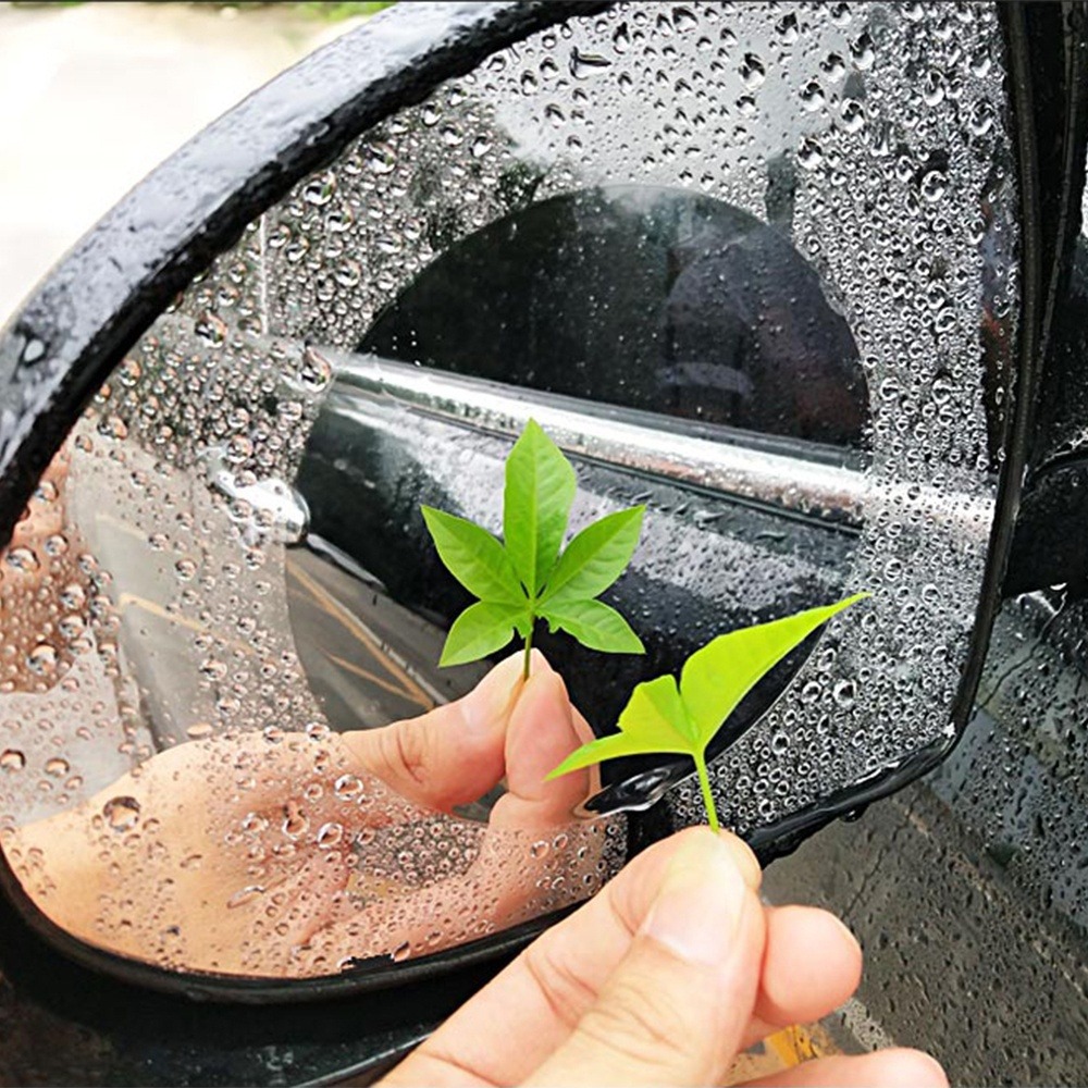 2/1 قطعة غطاء فيلم عالمي مضاد  - مراجعة Anti Glare Car Rearview Mirror Film وسعره