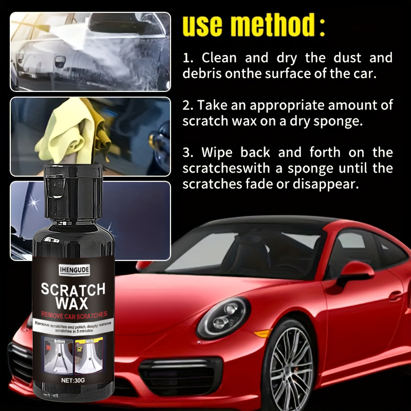 قطعة واحدة من معجون إصلاح خدوش - مراجعة Car Scratch Repair Polishing Wax Paste وسعره