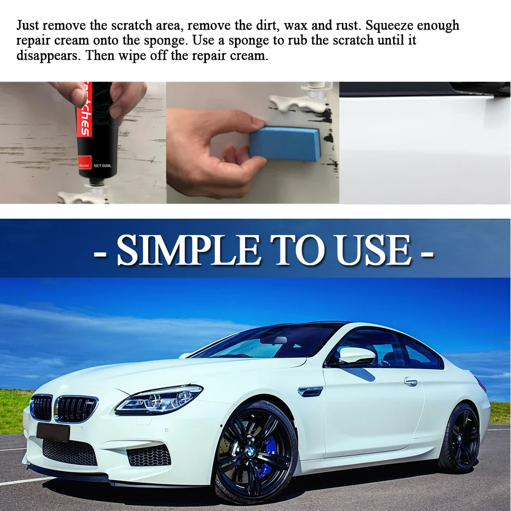 معجون تلميع خدوش السيارات، شمع - مراجعة Car Scratch Repair Polishing Wax Paste وسعره