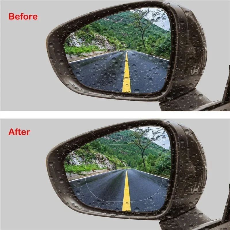 فيلم واقي لمرآة السيارة الخلفي - مراجعة Anti Glare Car Rearview Mirror Film وسعره