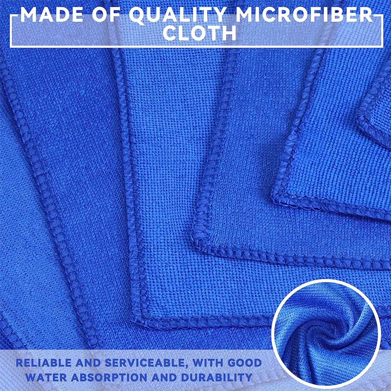10/200 قطعة مناشف تنظيف السيار - مراجعة Microfiber Car Drying Towel Super Absorbent وسعره