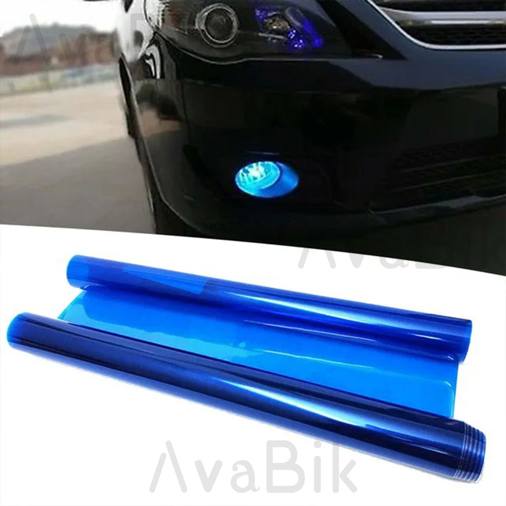 فيلم تظليل أزرق لمصابيح السيار - مراجعة Anti Glare Car Rearview Mirror Film وسعره