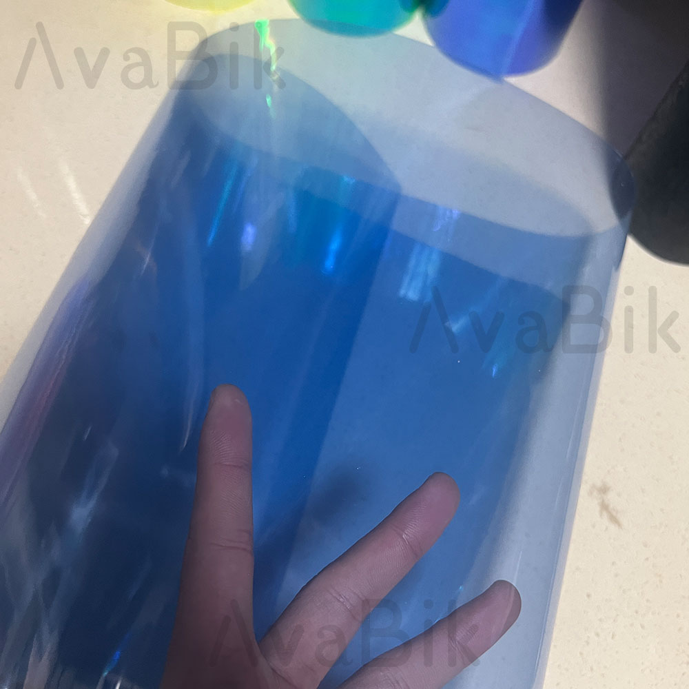 فيلم تظليل أزرق لمصابيح السيار - مراجعة Anti Glare Car Rearview Mirror Film وسعره