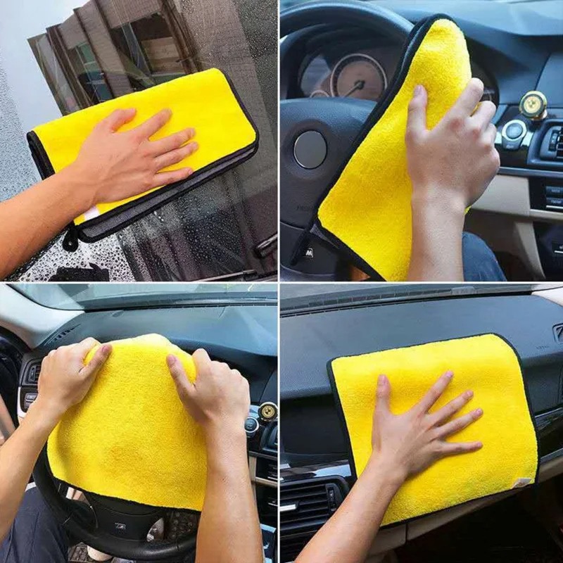 مناشف تنظيف من الألياف الدقيقة - مراجعة Microfiber Car Drying Towel Super Absorbent وسعره