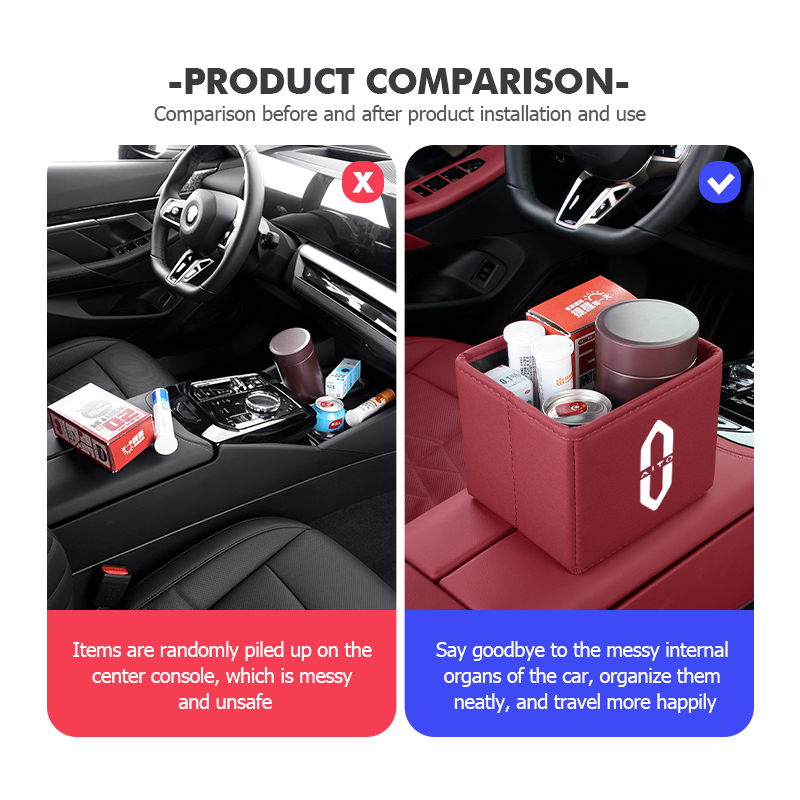 سلة مهملات للسيارة قابلة للطي  - مراجعة Waterproof Car Trash Can With Lid وسعره