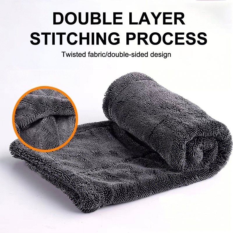 [CA2] منشفة تجفيف من الألياف ا - مراجعة Microfiber Car Drying Towel Super Absorbent وسعره