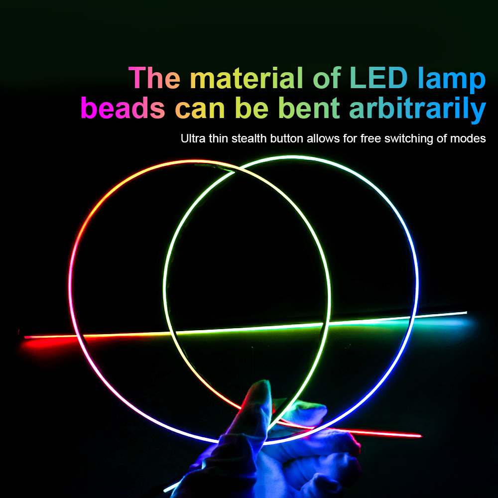 مصباح محيط LED للسيارة USB ، ش - مراجعة Led Ambient Interior Car Lights App Control وسعره