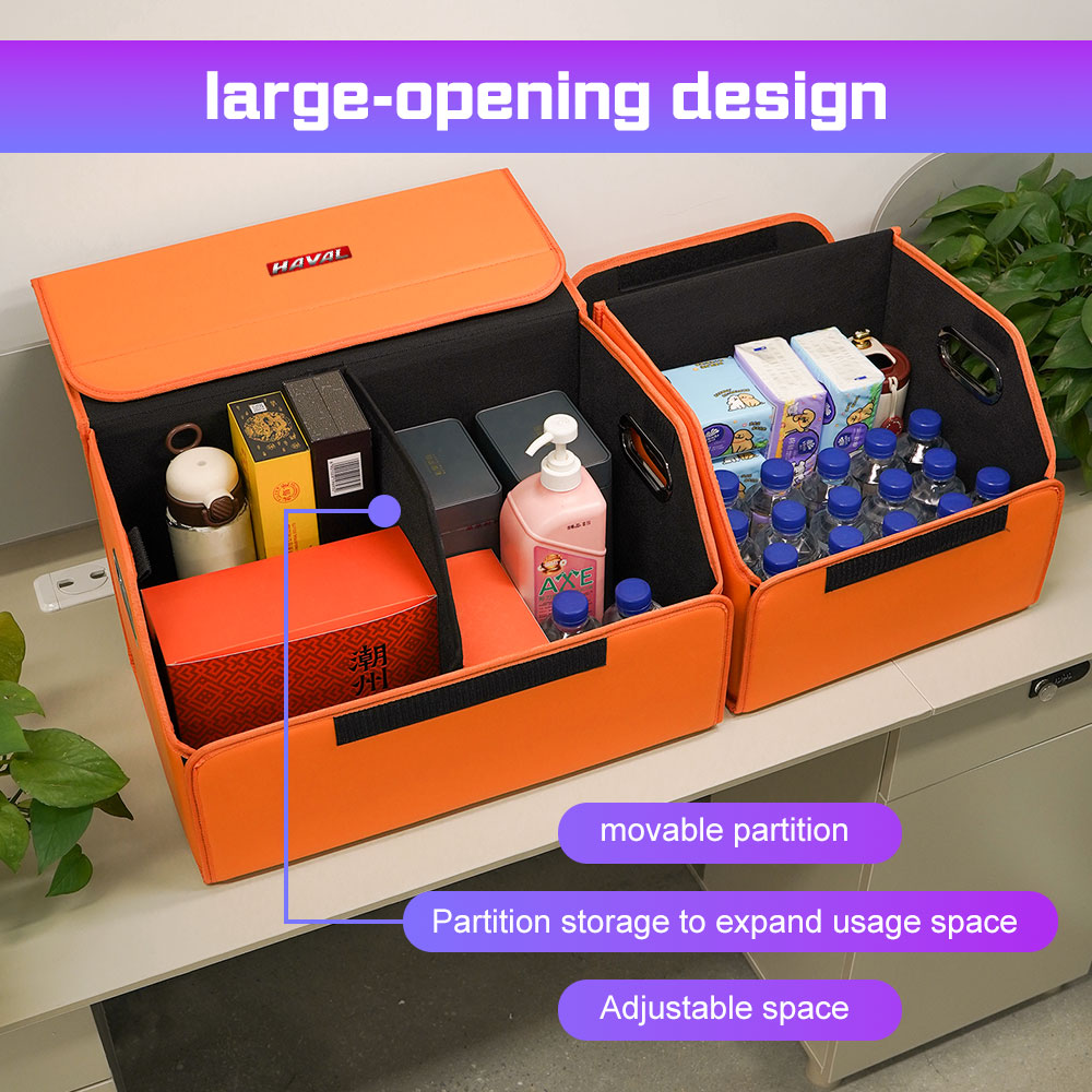لسيارات BYD Denza B5 B8 EV D9  - مراجعة Car Trunk Organizer Foldable Storage Box وسعره