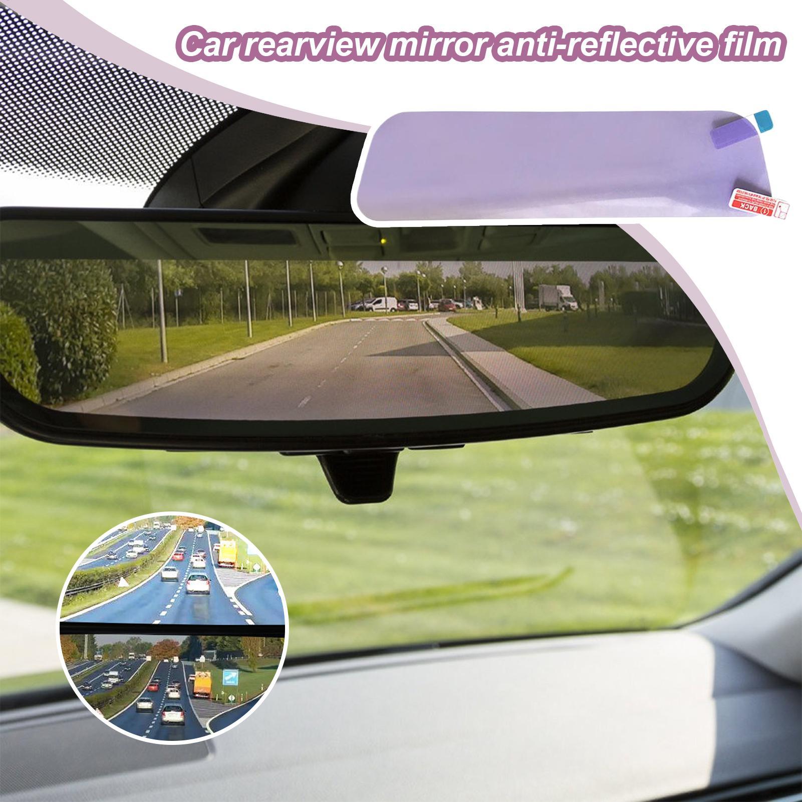 فيلم مضاد للوهج لمرآة السيارة  - مراجعة Anti Glare Car Rearview Mirror Film وسعره