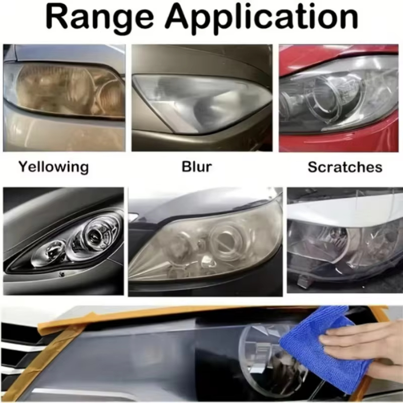طقم تلميع وترميم مصابيح السيار - مراجعة Car Scratch Repair Polishing Wax Paste وسعره