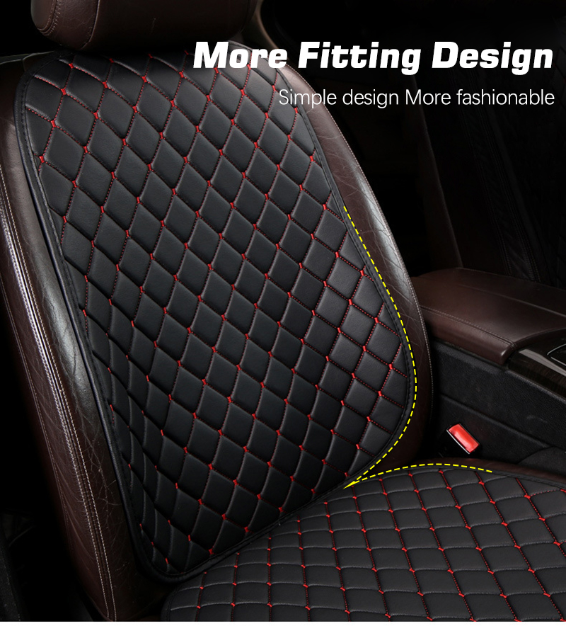 أغطية مقاعد سيارة من الجلد الص - مراجعة Leather Car Seat Covers Full Set Universal وسعره